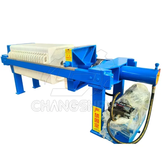 1-1.5t/H Auto Hydraulic Chamber Plate and Frame Filter Press Edible Cooking Crude Oil Filter Machine for Palm Soybean Peanut Sunflower Oil
